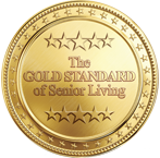The Gold Standard of Senior Living Logo